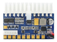 CASA Portabel DC 12V 250W 24Pin ATX Anslut med Moderkort Mini ITX Strömförsörjning Pcio PSU Modul för P