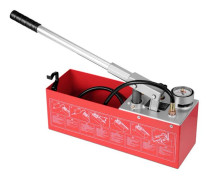 Hydraulisk domkraft Long-Duoku - Kapacitet på 8 ton - Enkelt kolvpump och bas med klack - För garage/workshop-kranar - Blå