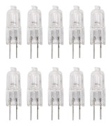 10 st G4 Halogenlampor 10W Varmvit