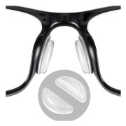 10 par (transparenta) glasögon näskuddar, mjuka självhäftande glasögon
