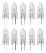 -10 st G4 Halogenlampor 10W Varmvit