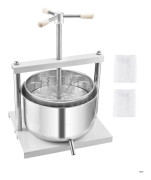 Manuell Juicepress - DUOKU - 12L - Rostfritt Stål - Juice Maskin - Cider och Mer