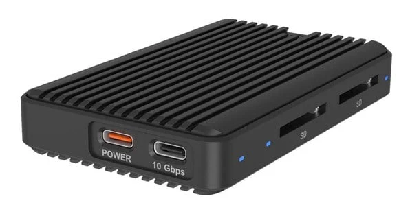 ICY BOX IB-CR602M-C31 - storage enclosure - SATA 6Gb/s / PCIe 3.0 x2 (NVMe) - USB 3.2 (Gen 2)
