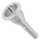 Tuba-munstycke 13,3 mm bas, hållbart koppar, musikinstrument, verktygstillbehör, silver