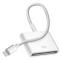 Lightning till 30-stifts laddningsadapterkabel, vit