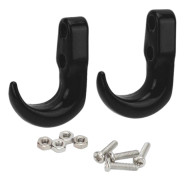 RC Metall Stötfångare Släpvagnskrok för Axial SCX24 1/24 Svart (2st)