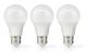 LED-lampa E27 | A60 | 4.9 W | 470 lm | 2700 K | Varm Vit | Matt | 3 st.