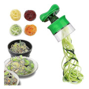 Bladgrönsaksspiral kompatibel med grönsaksspaghetti, grönsaksskärare kompatibel med morot, gurka, potatis, zucchini, lök