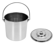 Iskylare, livsmedelsklassat rostfritt stål, 12L kapacitet,Silver