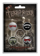 Terrorizer Button Badge Pack: Caustic Attack (Retail Pack)