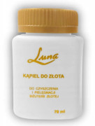 Professionell guldsmyckesrengöring guldbad 70ML