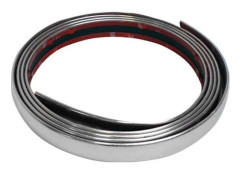 (Grå och röd) Krom dekorlist 2,45 m x 21 mm Grey and red