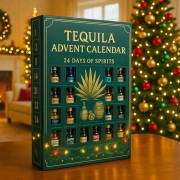 OBOSOE Tequila Advent Calendar – Juldekoration utan Alkohol, 24 Dagar Nedräkning, Festlig Mexikansk Tema
