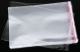 100-pack transparenta plastpåsar med självhäftande förslutning Presentförpackning 25 x 44 cm