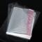 100-pack transparenta plastpåsar med självhäftande förslutning Presentförpackning 25 x 44 cm