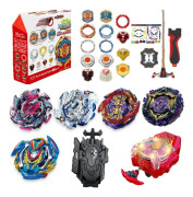 7x Burst Metal Tops + Premium Battle Accessories Special Salamander