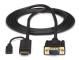 StarTech.com HDMI till VGA aktiv konverteringskabel på 1,8 m – HDMI till VGA adapter – 1920x1200 eller 1080p