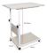 Mobil Bord, Justerbar Höjd, Stabil Design,VIT