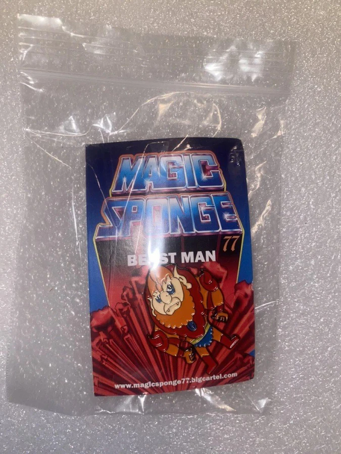 Masters Of The Universe Beast Man Pin Badge Magic Sponge
