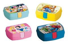 DISNEY CHARACTER LUNCH BOX SPIDERMAN MICKEY MOUSE DISNEY PRINCESS POOH & TIGGER