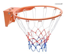 Basketbollkorg, väggmonterad design, tungt flexibelt fälg, Orange