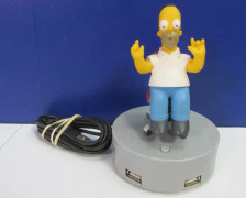 THE SIMPSONS HOMER SIMPSON SPINNING CHAIR USB DESK NOVELTY wesco