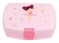 Roligt hus - 006033 - BALLERINA DANCER SNACKBOX FÖR BARN H.6.5 X L.17 X D.13.5 CM