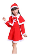 Tomtedräkt Jultomtedräkt för Barn Tomtedräkt Juldräkt Partykostym Girls 110 cm