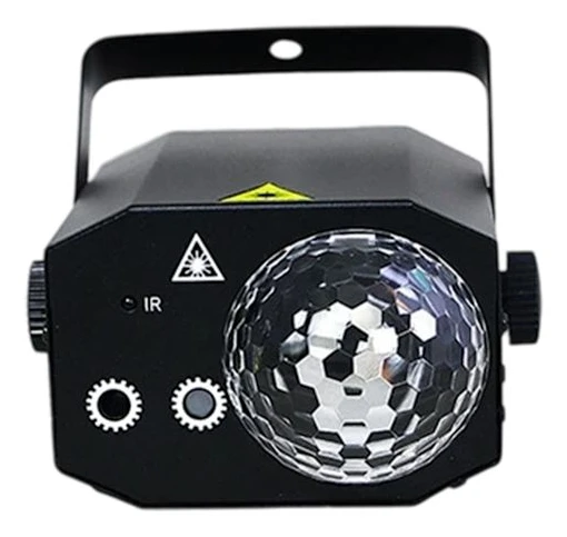 Laser Stage Lighting RGB Mönsterprojektor LED RGB DJ Disco KTV Show Party Lampa