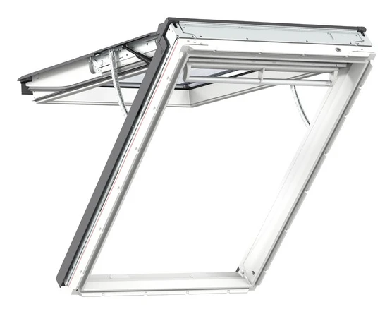 TAKFÖNSTER TOPP AL VIT INTEGRA EL 3-GLAS (66) 1140X1180 | Beijerbygg Byggmaterial