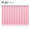 Hair Extensions 60 cm Straight Synthetic Pink Wig Rainbow Party Highlights Women Girls Kids 16 Pieces