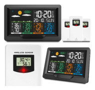 Svart Väderstation med Display BD-904