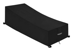 Solstolsskydd för trädgården 210x75x100cm Vattentätt Vindtätt UV-beständigt Kraftigt 420D Oxfordtyg med Ventiler Kompatibelt med Däckstol