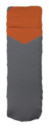 sovmattöverdrag Quiltat V -ark183 x 59 cm orange/antracit