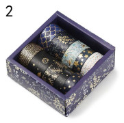 Dekorativ självhäftande tejp Scrapbooking-klistermärke 2 2 2 2