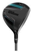 Golfklubba - packserie - paket med väska Wilson - WG1P029703L - Dynapwr Fw Dam Fairway Wood, Carbon, Regular