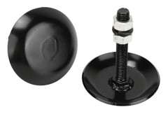 2 st Snöplogsblad Glidskor Kit Stål 2873423 Ersättning för Polaris ATV UTV