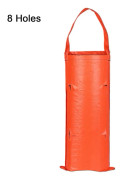 Plant Grow Bags Jordgubbsplanteringsbehållare ORANGE 8 HÅL 8 orange