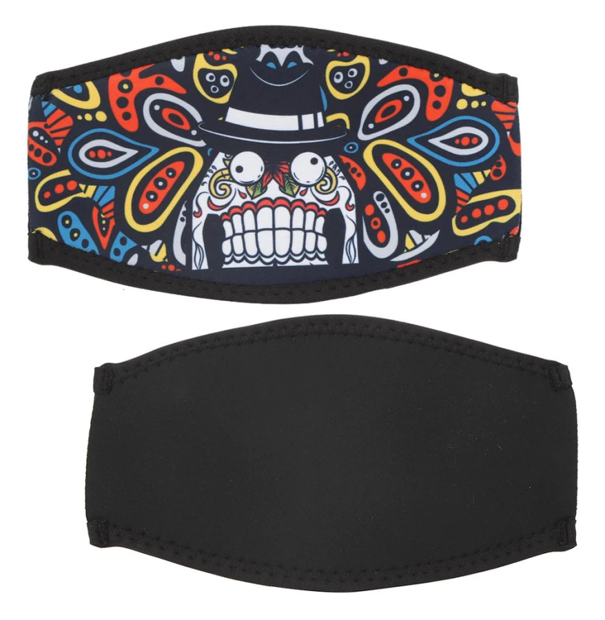 010 SBR Dykmaskband Dubbelsidigt Neopren Hårskydd Snorkelmaskband Tecknat