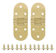 80*30mm Koppar Metall Rundad Kant Symaskin Fällbord Möbel Fällbricka Gångjärn