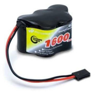 Vapex Mottagarbatteri NiMH 6,0V 1600mAh Hump