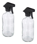 Sprayflaska i glas, set om 2