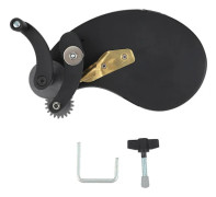 Blomsterkräppmaskin, vågkräppning kräppapper, spetsverktyg, blomsterförpackning, blomsterhandelstillbehör (grova tänder) Svart