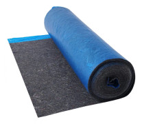 Golvunderlägg 9,3 m²/rulle, 3mm Laminat, Ångspärr & PE, Ljudisolering, Brusreducering, Vinylgolv Idealisk