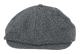 Brixton - Grå flatcap Keps - Brood Grey/Black Snap Cap @ Hatstore
