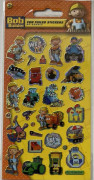 Rare vintage 1990s bob the builder holographic re-usable stickers loft find