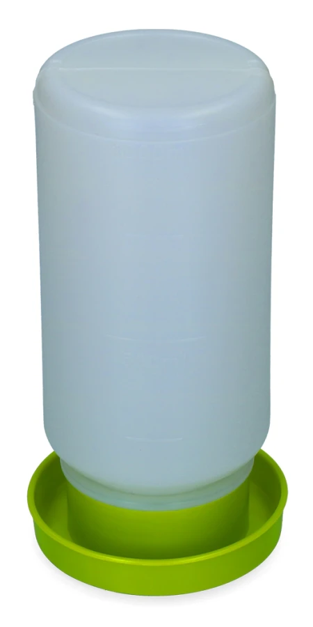 Fjäderfädrickare 1 liter grön