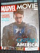 Marvel Movie Collection. Issue 45. Captain America. MAGAZINE ONLY (MINT COND)
