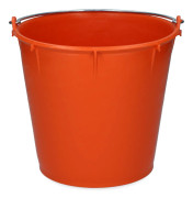 Hink 7 l med handtag orange