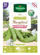 Graint - Vilmorin - Sockerärtor Mangetout Normand - 20 m